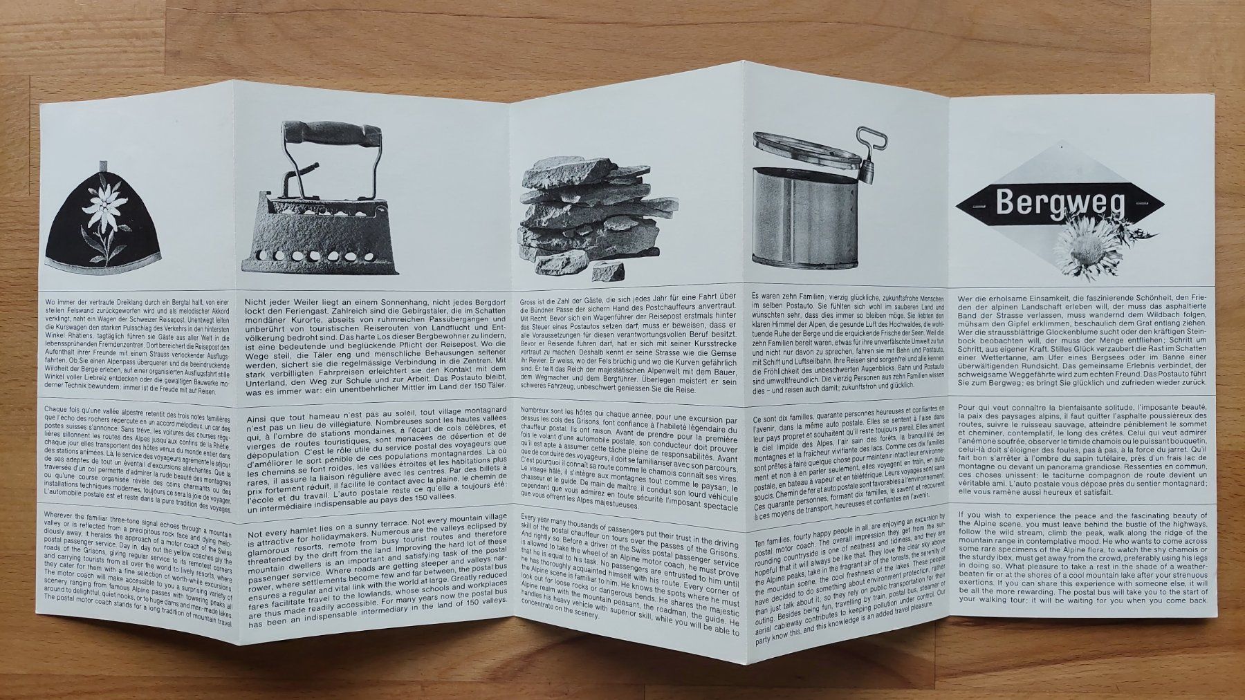 Documenti: 3 alte Prospekte Schweizer Reisepost – Usato da Obfelden venduto da Foto_Bild_Kunst_Buch 7