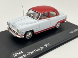 Simca Aronde Grand Large 1953 – WhiteBox – 1:43