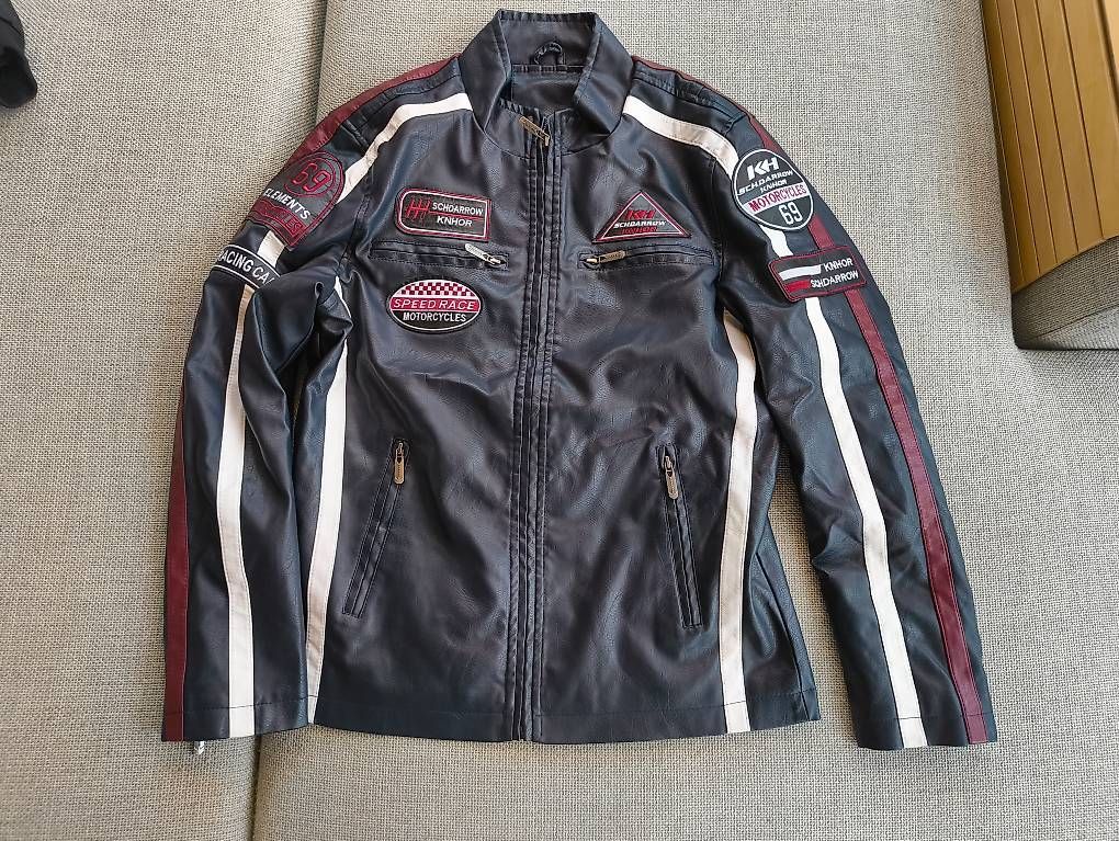 Jacken: Jacke Lederimitat schwarz Grösse M  – Gebraucht aus Nänikon von Manta87