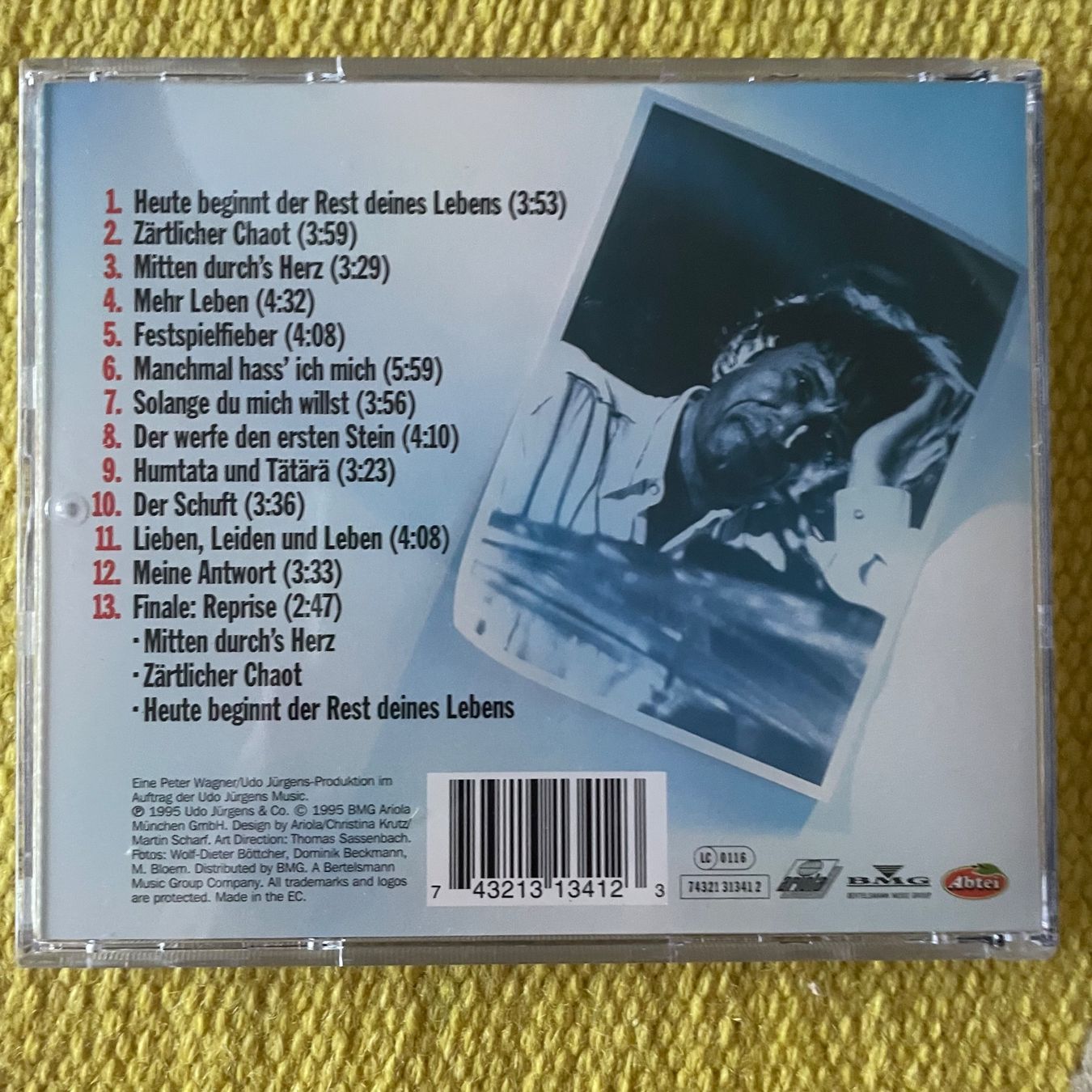 CD: UDO JÜRGENS-ZÄRTLICHER CHAOT – Usato da Rorschacherberg venduto da CD-Roli 1