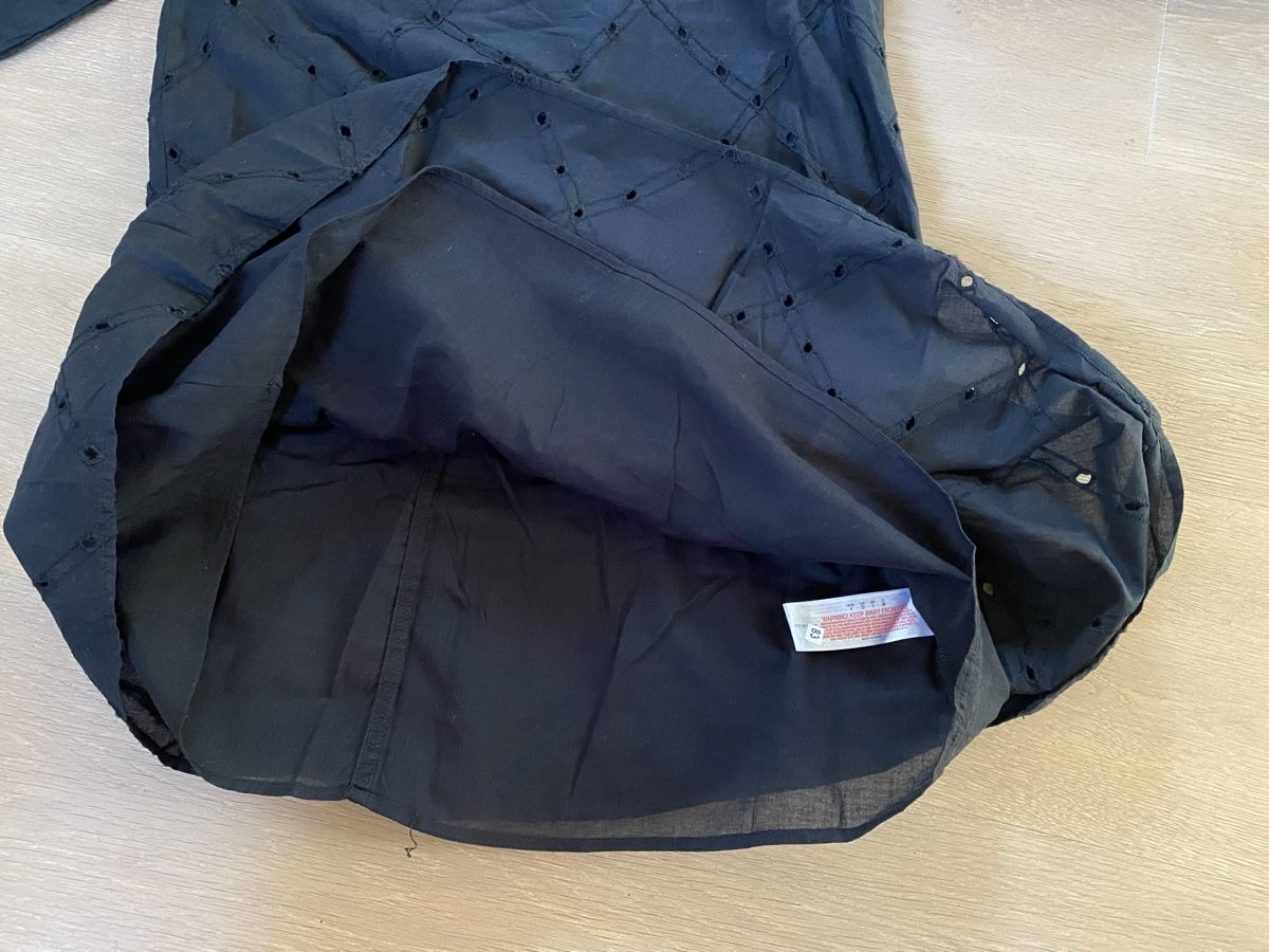Primark Vestiti: Neues schwarzes Kleid mit Lochmuster, Grösse 32 – Nuovo (secondo la descrizione) da Winkel venduto da Flyhy2020 5