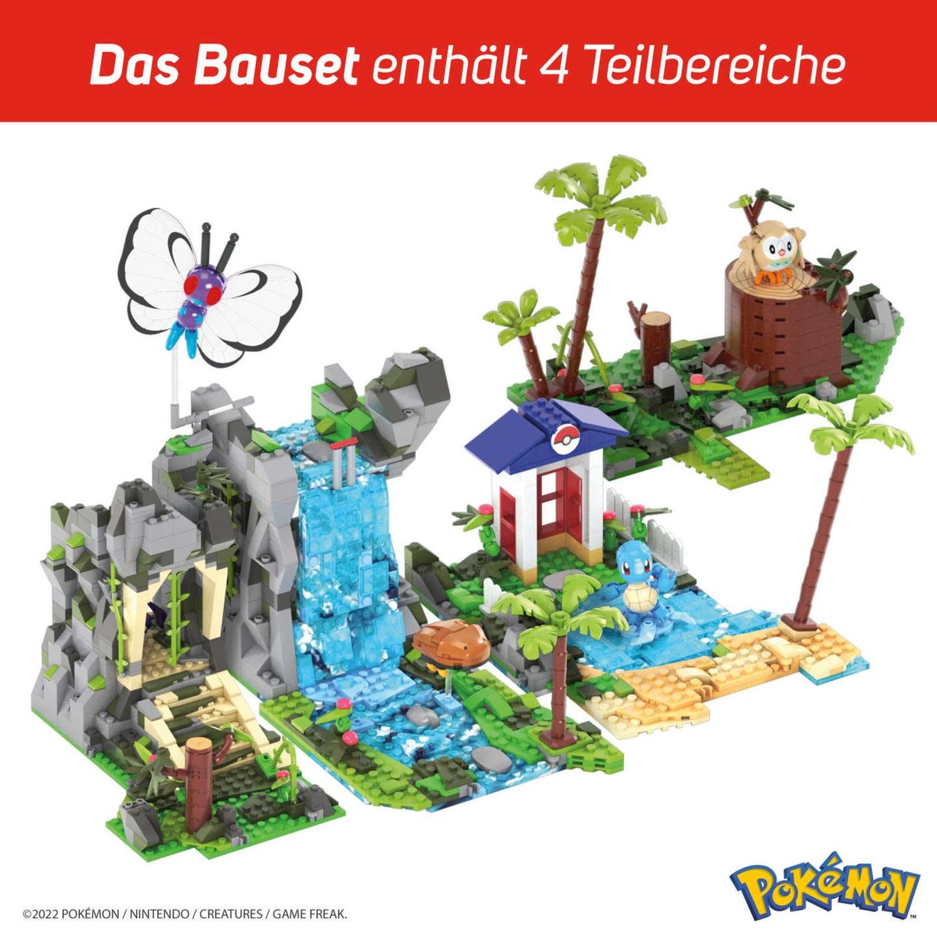 Mega Baukästen: Mega Pokémon Ultimative Dschungelexpedition HHN61 – Neu und originalverpackt aus Basadingen von NekoBricks 3