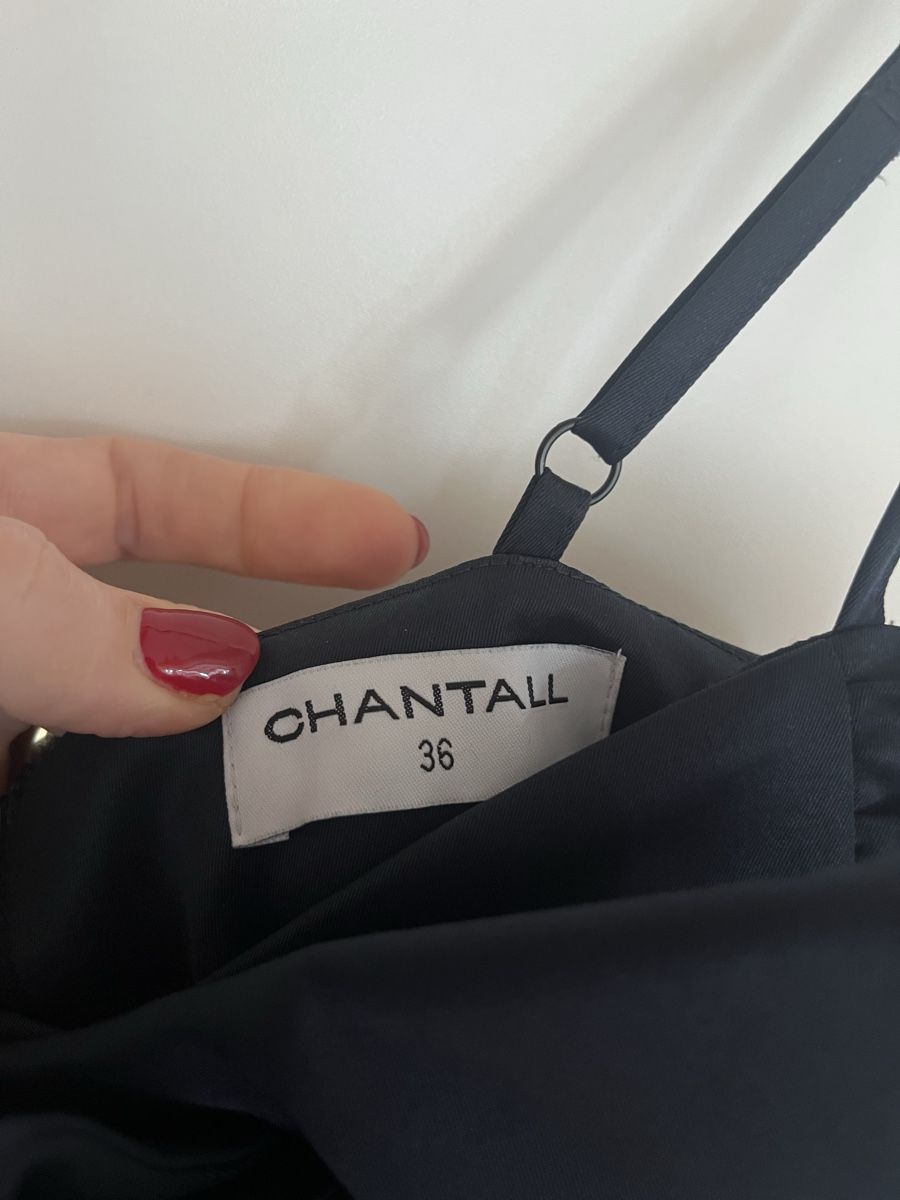 Vestiti: Luxus-Abendkleid, dunkelblau, Gr. 36 mit Raffungen – Usato da Wädenswil venduto da Iana32 3