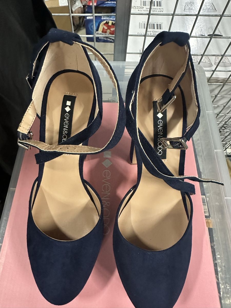 Scarpe da donna: Even & Odd High Heels Dunkelblau Gr.37 – Nuovo (secondo la descrizione) da Bern venduto da Shininglove 1