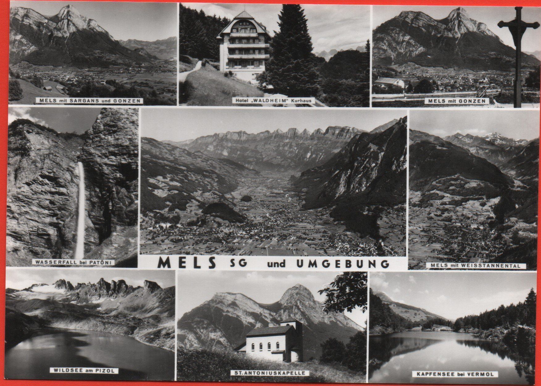 Cartes postales: MELS SG und Umgebung – Neuf (Voir description) à Jona par philajona