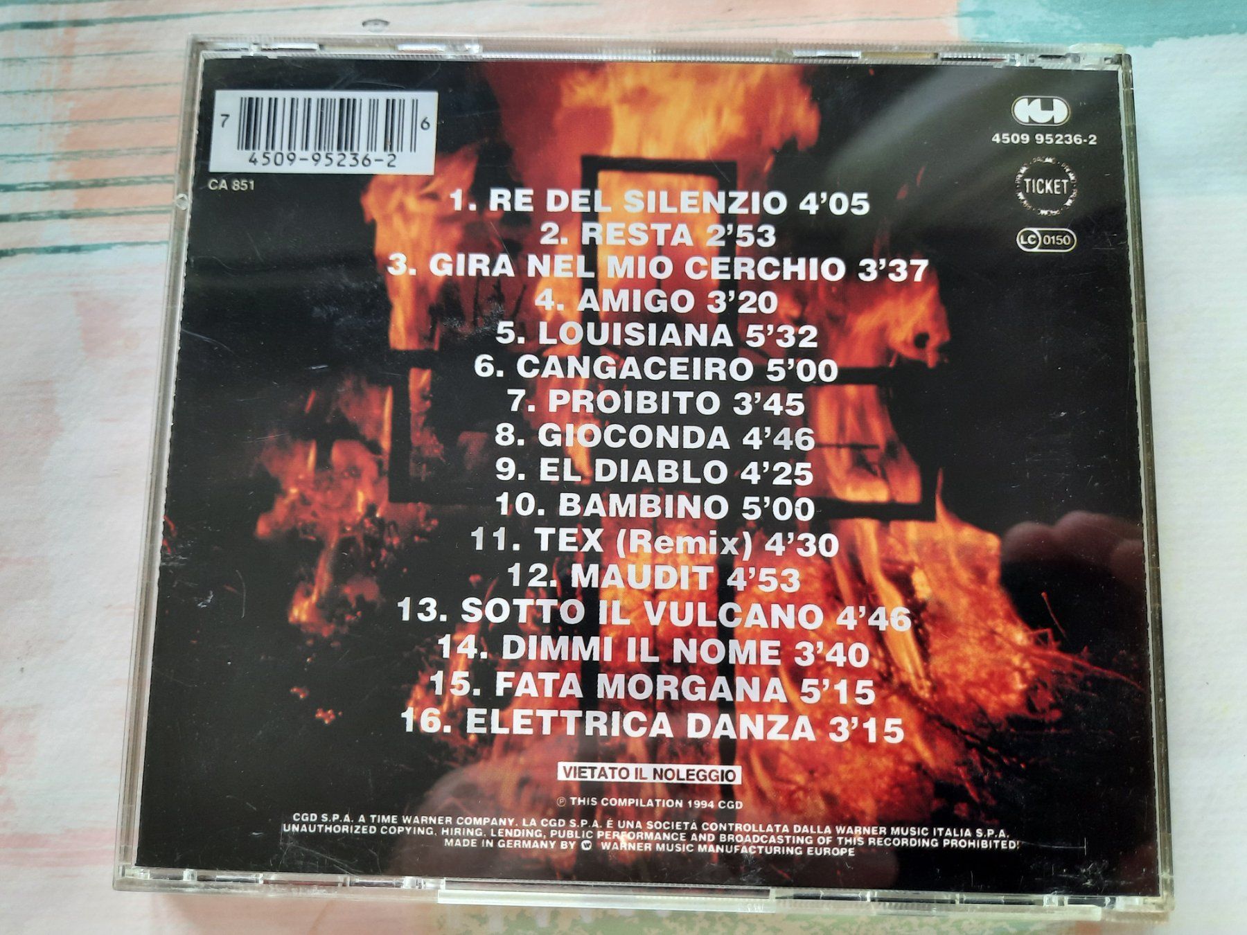 CD: Cd Litfiba - Re del Silenzio – Usato da Pully venduto da bro_n52j 1