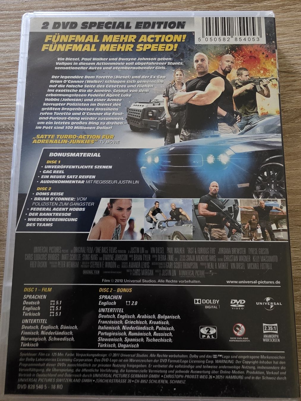Tous les DVDs: Fast & Furious 5 – D'occasion à Zürich par P-editon 1