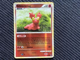 Pokemon Schneckmag Reverse Holo HS Unerschrocken Yuka Morii