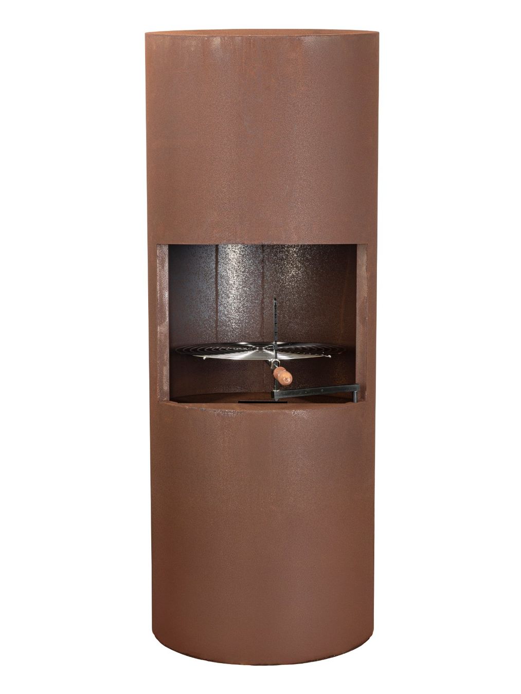 Camini: Cheminée "Cylindro", Rost, Ø 67 x 185cm – Nuovo e nell'imballaggio originale da Triengen venduto da Michele-G 3