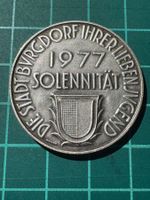SOLENNITÄT 1977 BURGDORF, MEDAILLE/ABZEICHEN