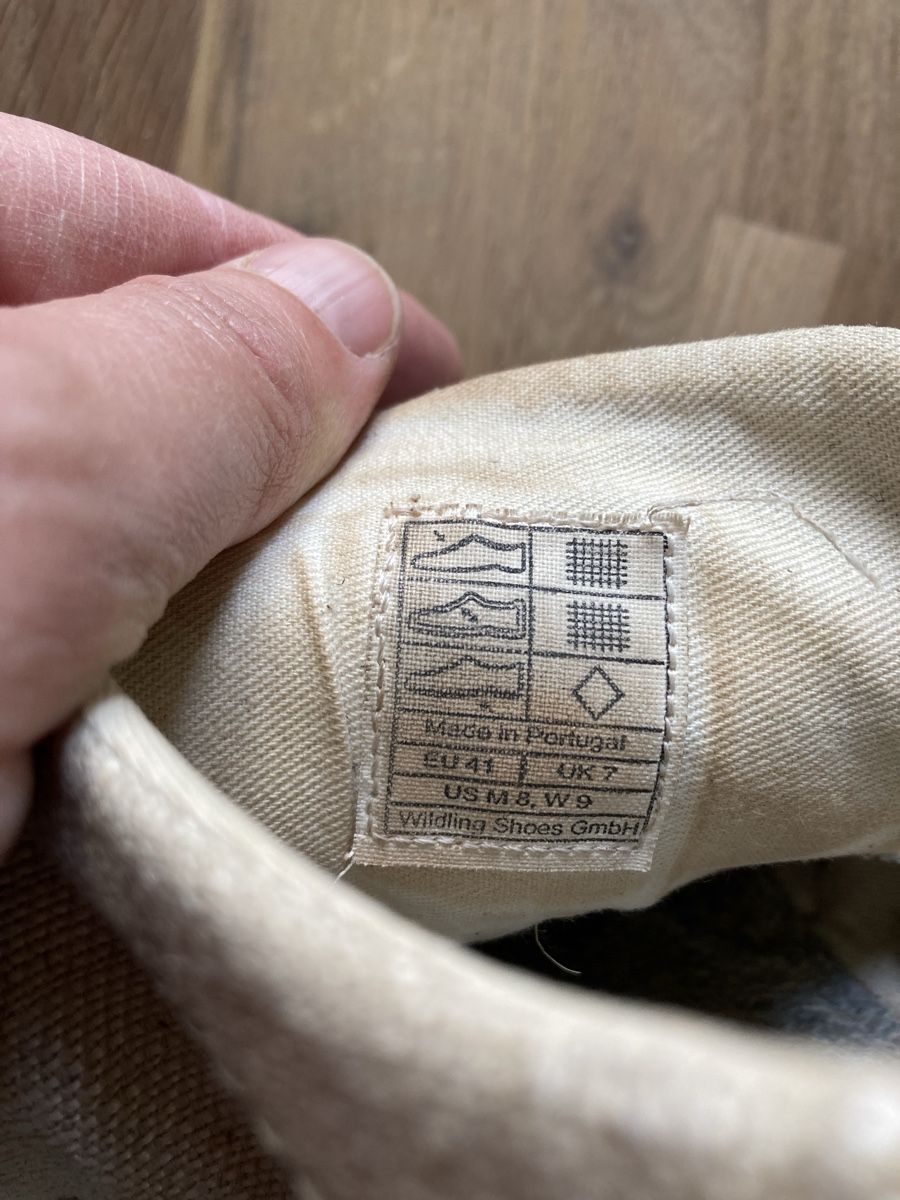 Wildling Scarpe da uomo: Wildlinge 100% Leinen 41 – Usato da Chur venduto da Tommm 3