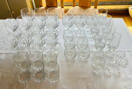 fast neue Kristallgläser von Klingenbrunn