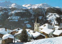 Au Val d'Anniviers, Valais le village de Saint-Luc