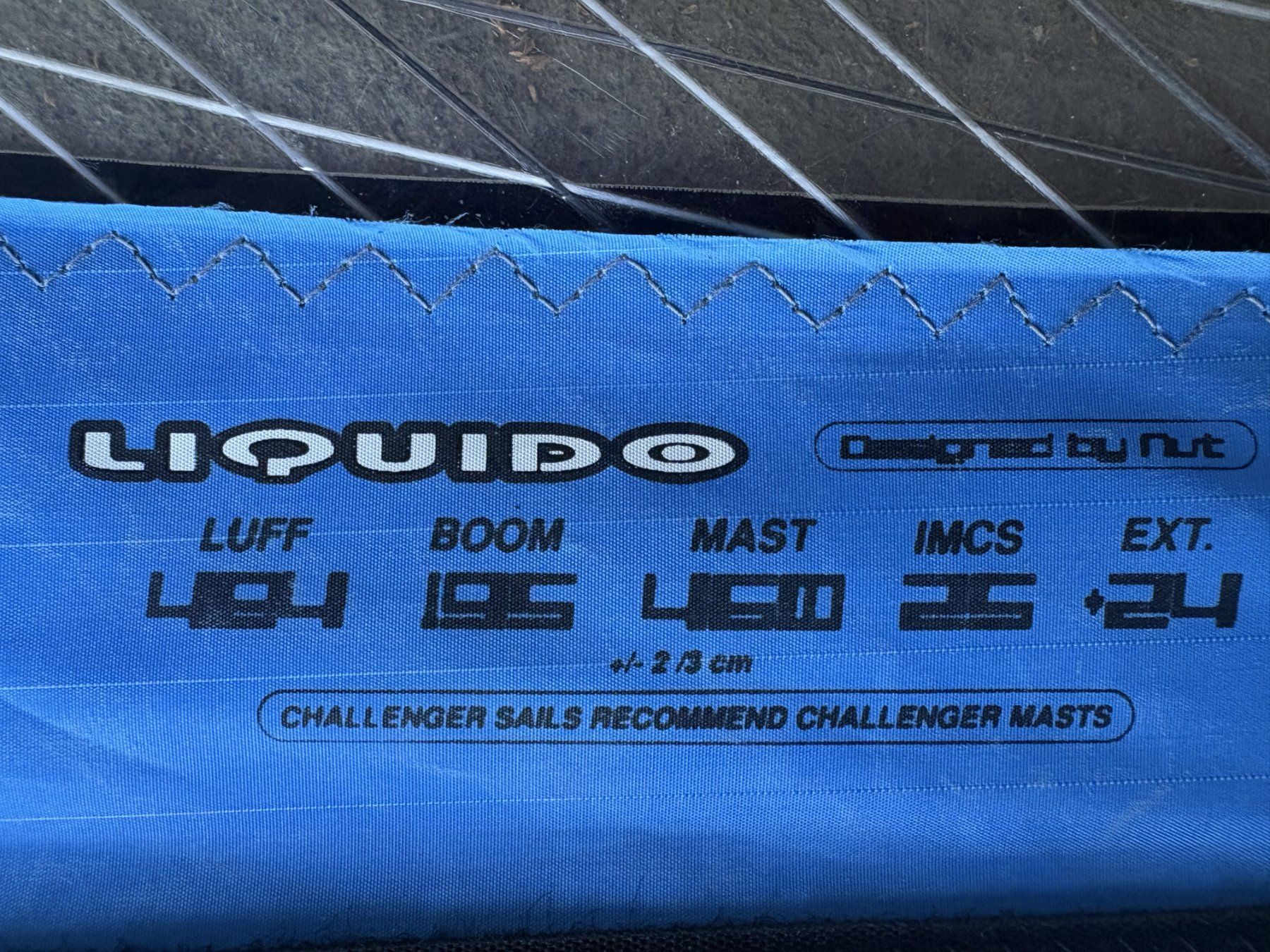 Surf: Windsurfsegel Challenger Liquido 7.1 – Usato da Knonau venduto da manolis09 1
