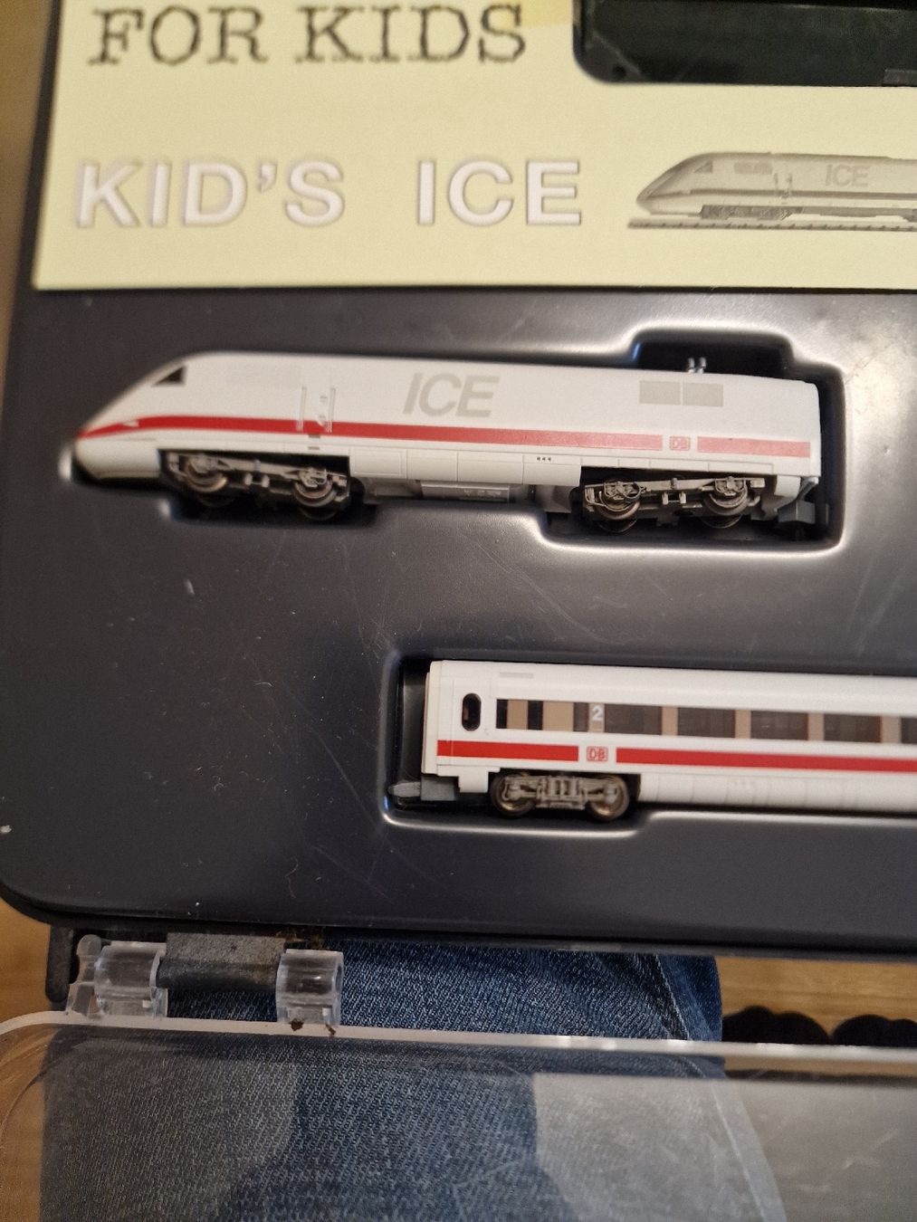 Trix Modellini di ferrovie: Minitrix Kid's ICE Zugset Modellbahn – Nuovo (secondo la descrizione) da wallisellen venduto da Murat-440 3