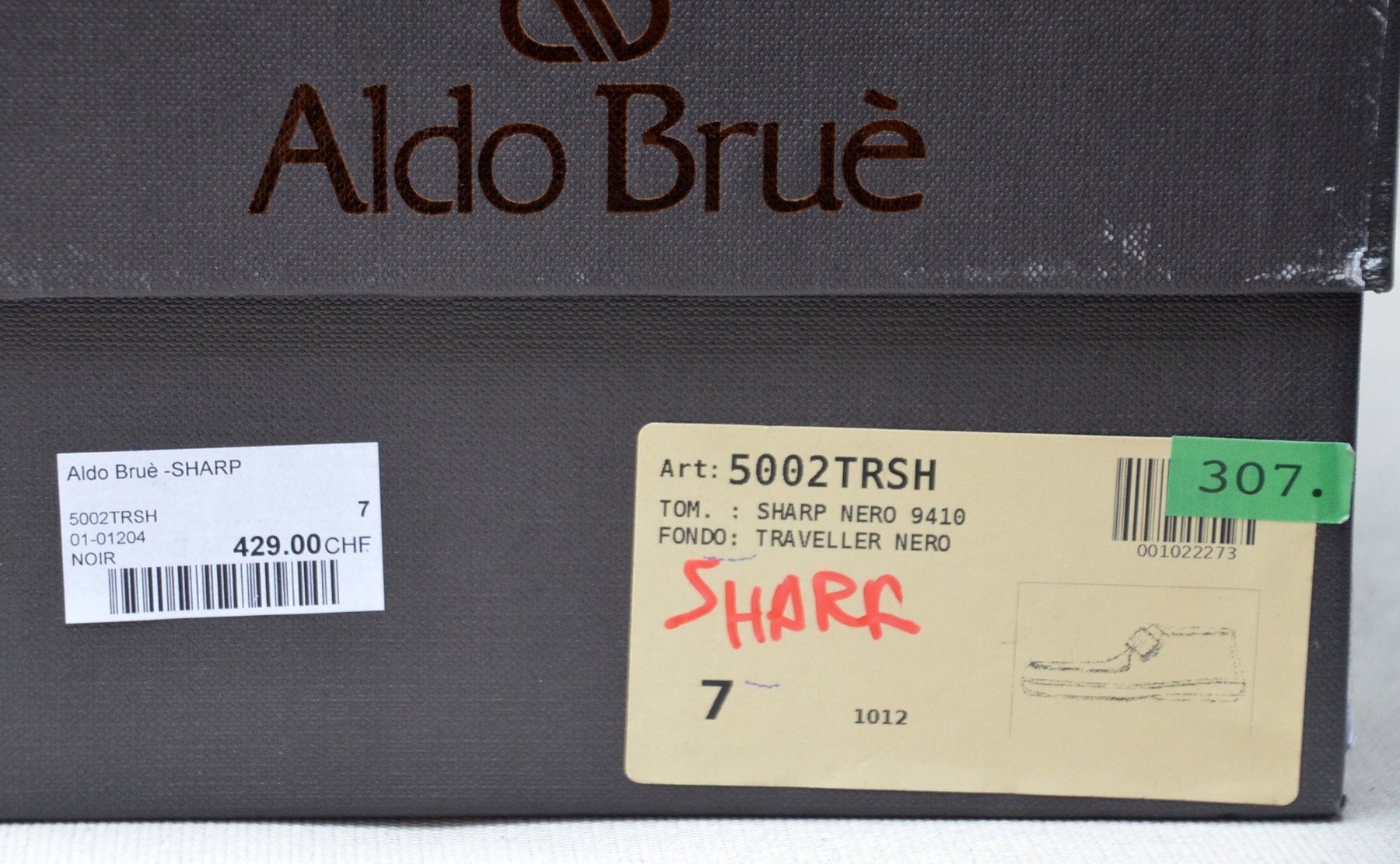 Aldo Scarpe da uomo: Aldo Bruè .40 / 7  Schuhe / chaussures – Nuovo (secondo la descrizione) da Collonges venduto da arashee 9