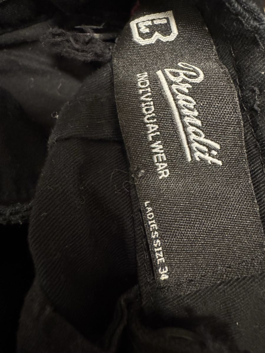 Pantaloni: Brandit Black Cargo Pants, Size 34 – Usato da Zürich venduto da sar_bv7l 3