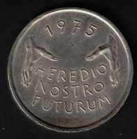 5 Franken Gedenkmünze  1975   Heridio nostro Futurum