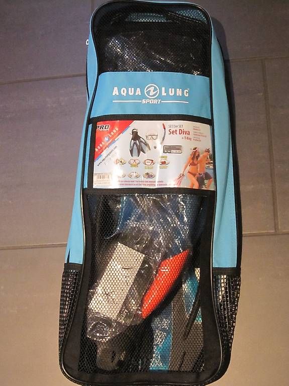 Pinne, Maschere & Boccagli: Aqua Lung Schnorchel-Komplettset – Usato da Steinhausen venduto da ladisci 2