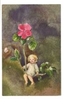 Künstlerin: Mili Weber No 23/2 - Blumenkind - 1931