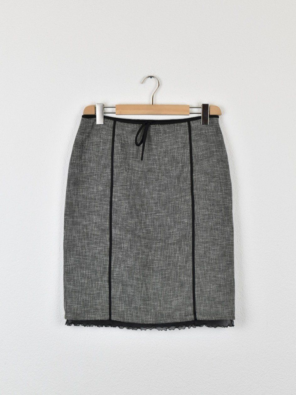 Max Mara Gonne: Max Mara Rock, Gr.40, Baumwolle und Leinen – Usato da Nürensdorf venduto da 2ND_STORY