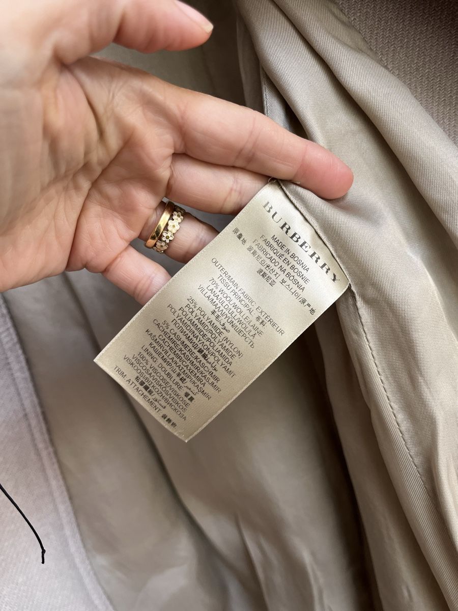 Burberry Cappotti: Burberry Mantel Gr.34-36 beige – Usato da Zeiningen venduto da man_69cj 3