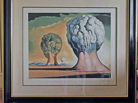 Grafica & Litografie: DALI Litho LES 3 SPHINX DE BIKINI AVEC CADRE – Usato da Onex venduto da angel1945