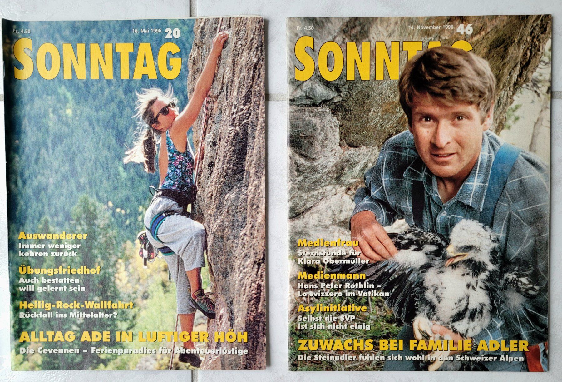 Zeitschriften & Magazine: 6 Vintage Hefte 'Sonntag' – Gebraucht aus Oberuzwil von rtr_wp6m 3