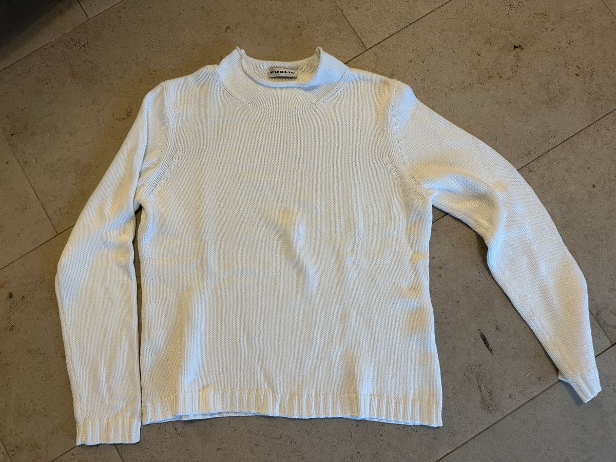 Maglioni & Felpe: Pullover weiss Gr. M von Public – Usato da Buchs SG venduto da Sunie