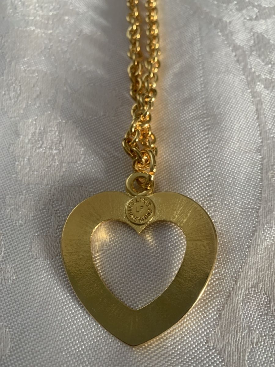 Celine Catenine: Important Celine heart necklace – Usato da Geneve venduto da Fashionpassion6 4