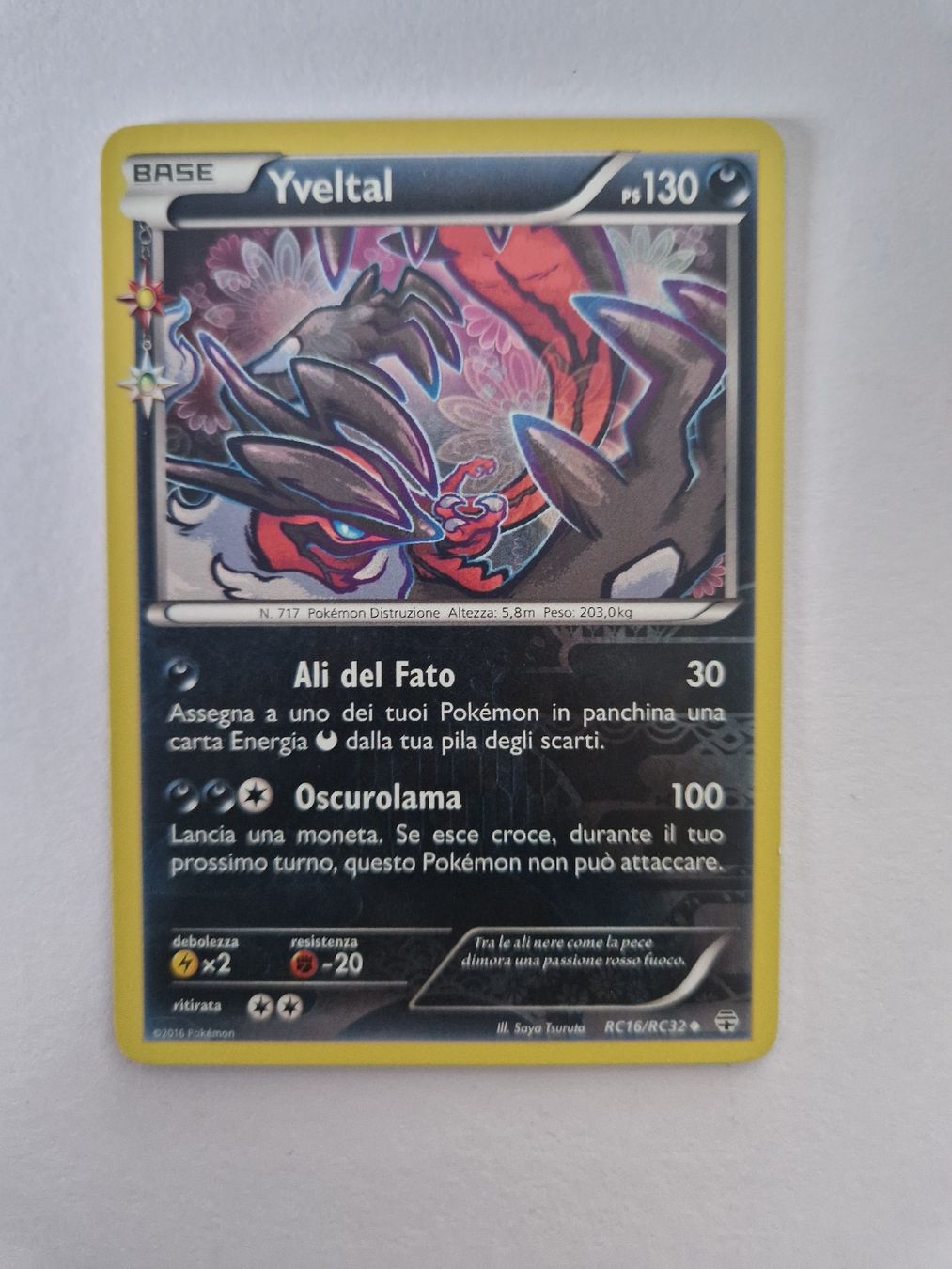 Pokémon Carte collezionabili: Yveltal Holo - Generations - ITA  – Usato da Romont FR venduto da raj_sjv9