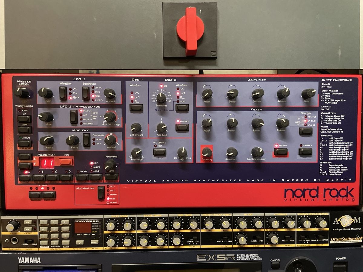 Clavia Musikinstrumente: Clavia Nord Rack 1 – Gebraucht aus Tüscherz-Alfermée von schneider_rl4