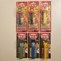 6 Pez Spender Super Mario und Pokémon originalverpackt