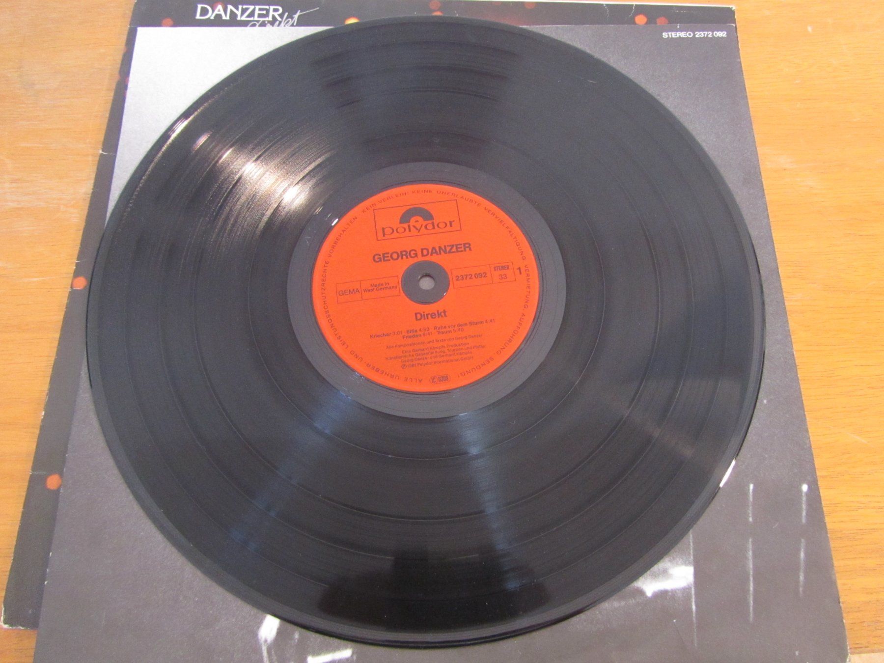 Schallplatten: GEORG DANZER:  Direkt – Gebraucht aus Seengen von mikelele 2