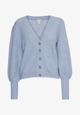 Blaue Strickjacke ICHI