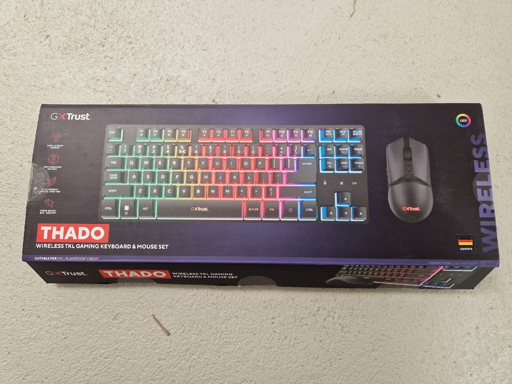 Trust Tastaturen: Tastatur & Maus Trust GXT832 Thado – Neu (gemäss Beschreibung) aus Zell ZH von rah_q6gm 1