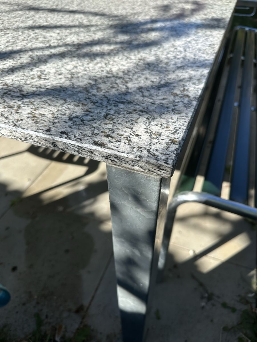 Tische: Gartentisch mit Granitplatte 185x85cm – Gebraucht aus Trüllikon von angela4444 2