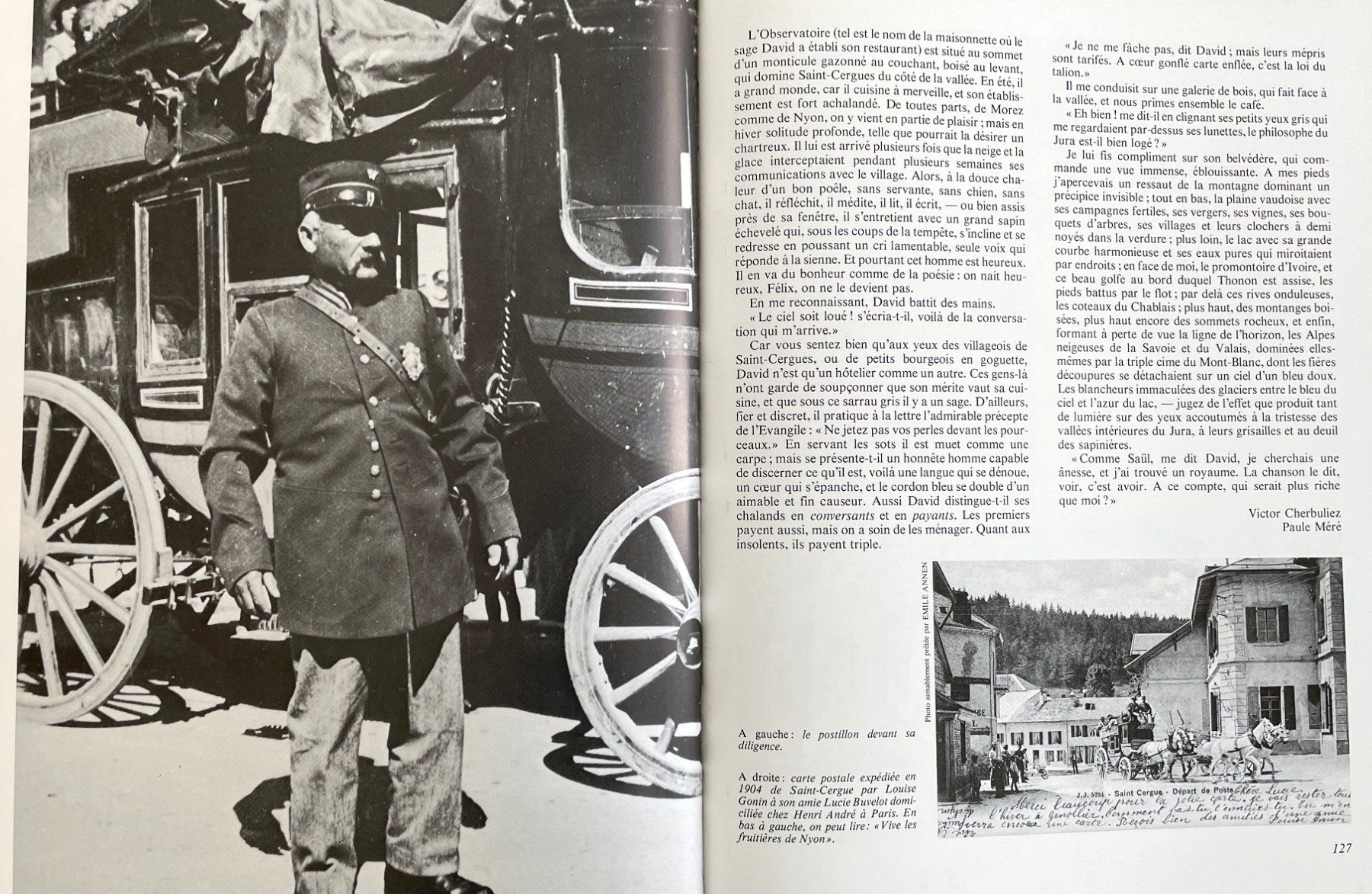 Libri: Livre - Saint-Cergue - histoire de la Commune – Usato da Savagnier venduto da Ne2065 6