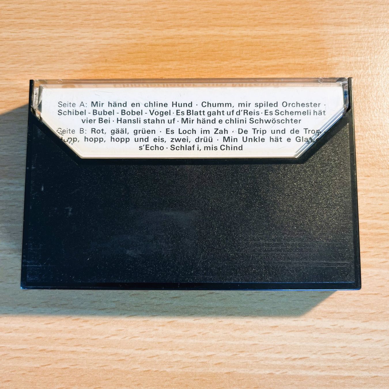 Cassettes audio: MC - Wunderschöni neui Chinderlieder zum Mitsinge – D'occasion à Amlikon-Bissegg par allerlei-versand 2