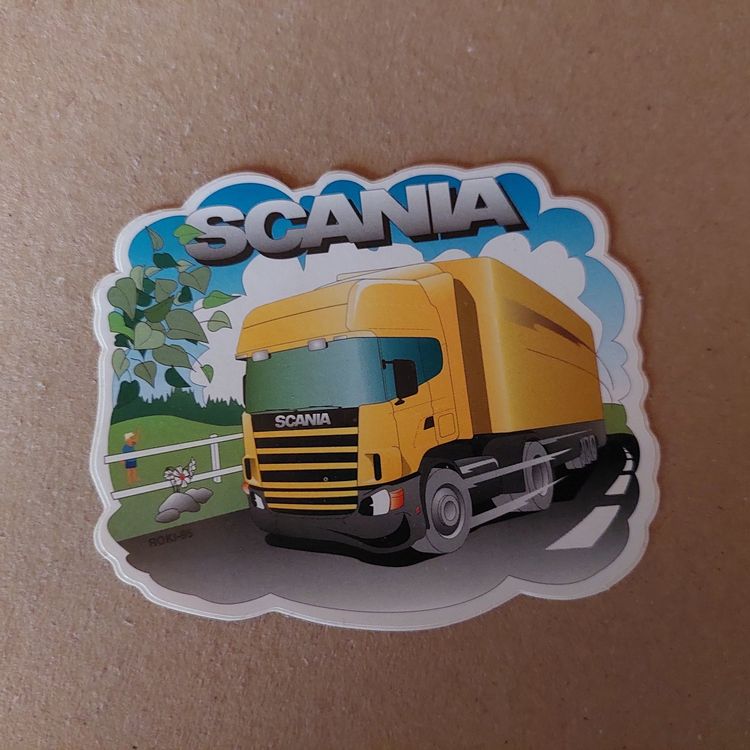 2x Scania Aufkleber (2er-Set)