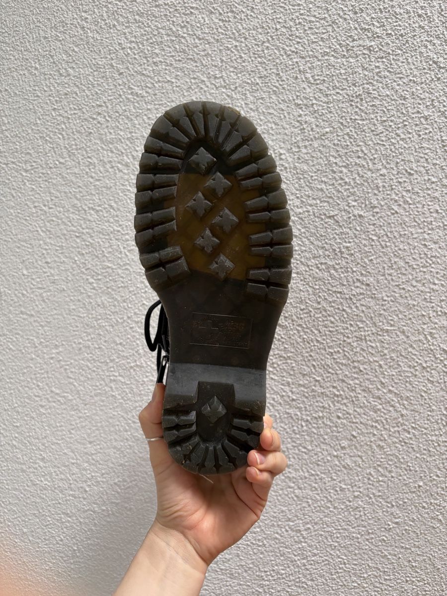 Dr. Martens Scarpe da uomo:  Dr. Martens black Jadon Hardware platform boots, eu 38 – Usato da Zürich venduto da Halloumi8003 3