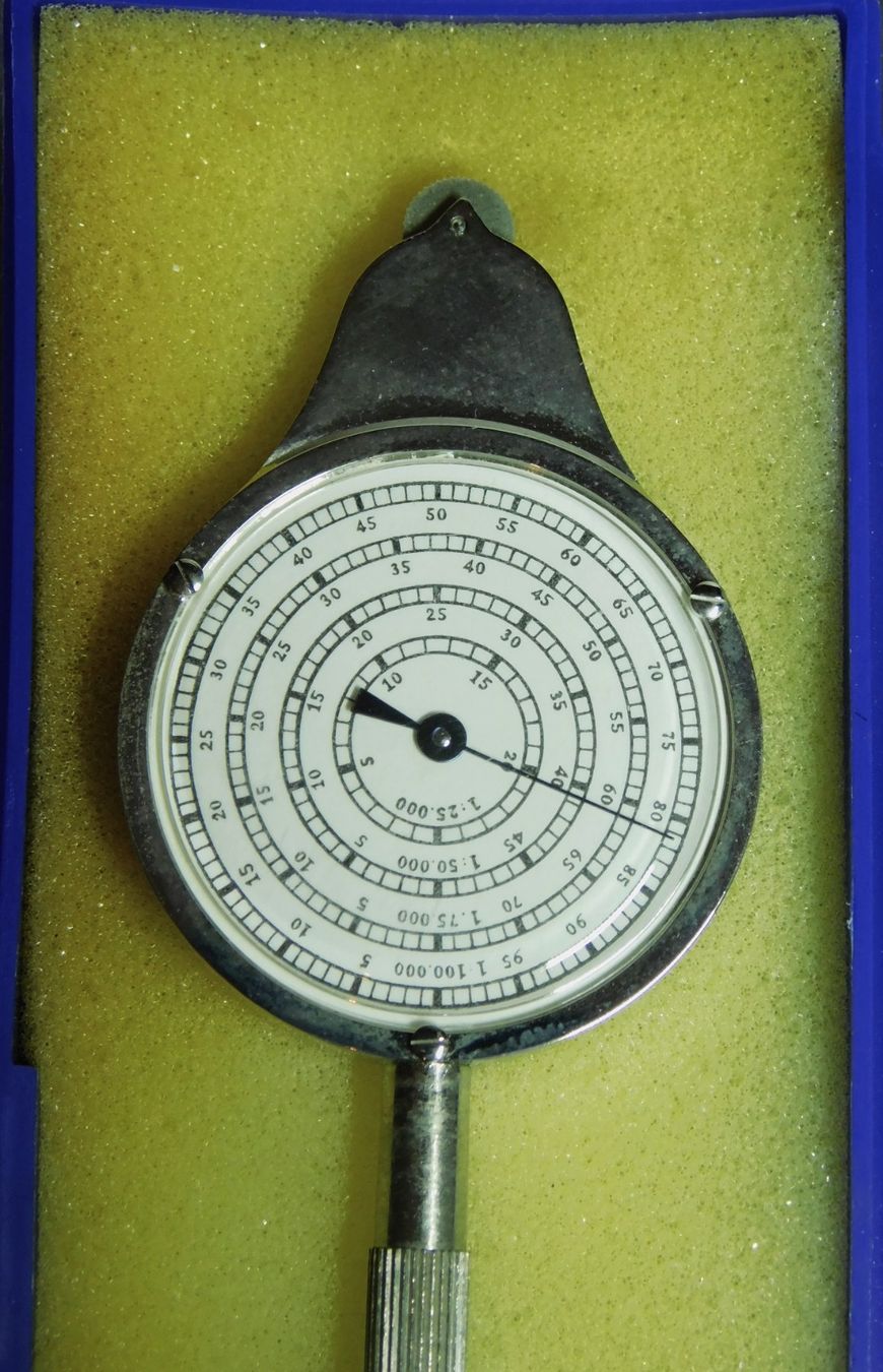 Misurare: Mechanisches Kurvimeter 1930er – Usato da Emmenbrücke venduto da Neverlaand-22 3