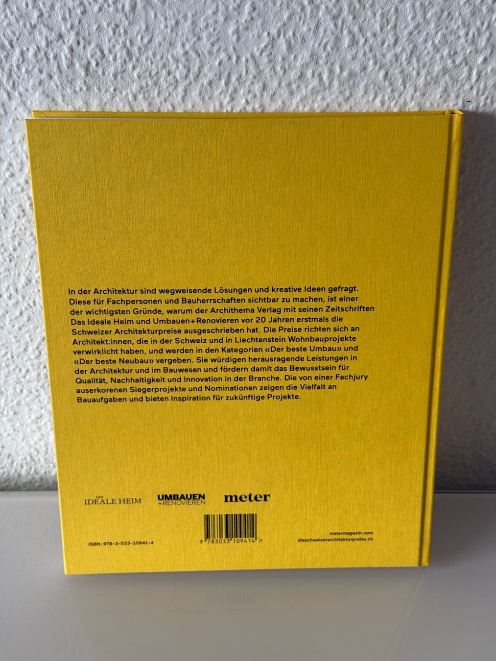 Bücher: Buch - Die Schweizer Architekturpreise 2024 - NEU – Neu (gemäss Beschreibung) aus Oberbuchsiten von PSH1980 1
