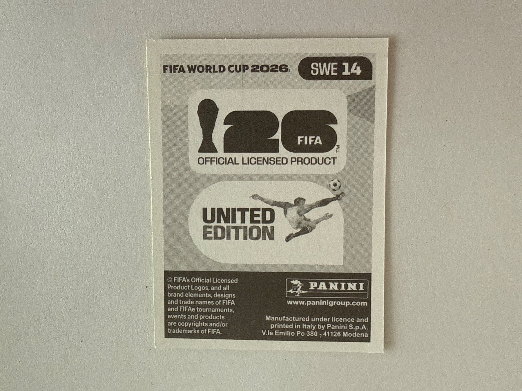 Panini Carte collezionabili: Svensson SWE14 - Panini CH Edition WM 2026 – Nuovo (secondo la descrizione) da Grenchen venduto da nicus_aveiro 1