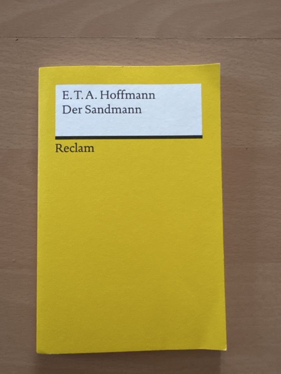 Libri: Hoffmann | Der Sandmann | Reclam | Universal-Bibliothek – Usato da Aarburg venduto da arc_svt5