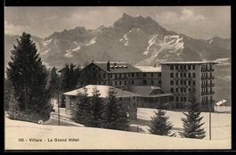 AK Villars, Le Grand Hotel en hiver