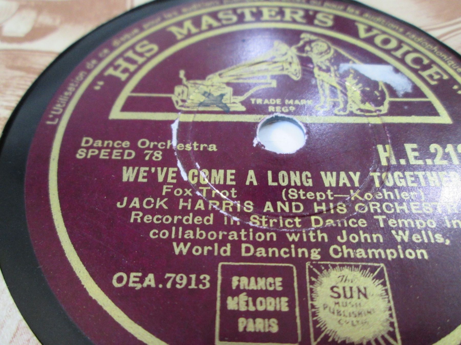 Vinyles: DISQUES 78 TOURS – D'occasion à Lausanne par Leag 9