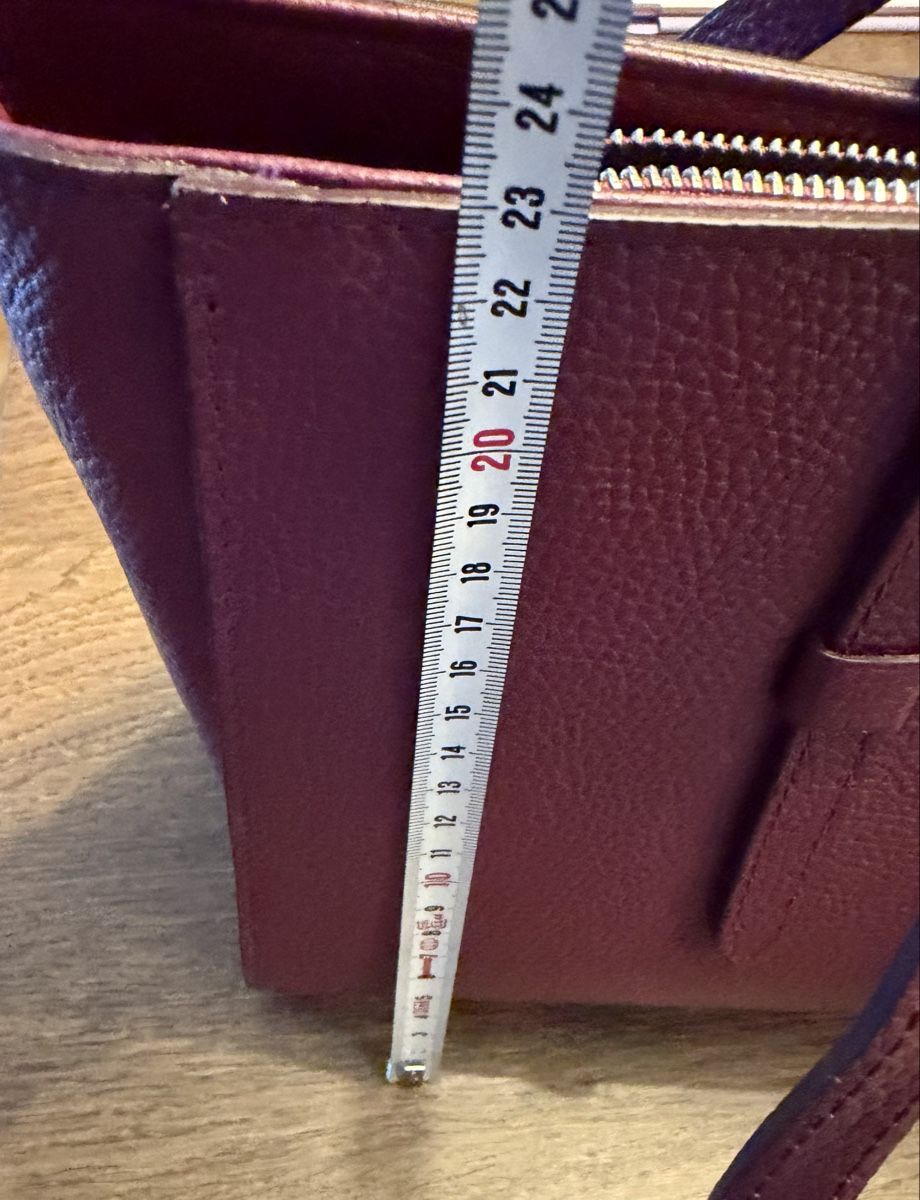 Borse da donna: Umhängetasche Leder dunkelrot – Nuovo e nell'imballaggio originale da Koblenz venduto da Pumuckl70 7