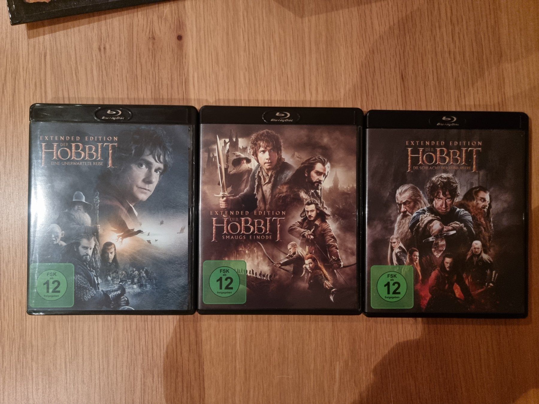 Tutti i DVDs: Der Hobbit Trilogie Blu-ray Extended Edition gebraucht – Usato da Näfels venduto da energie2925 1