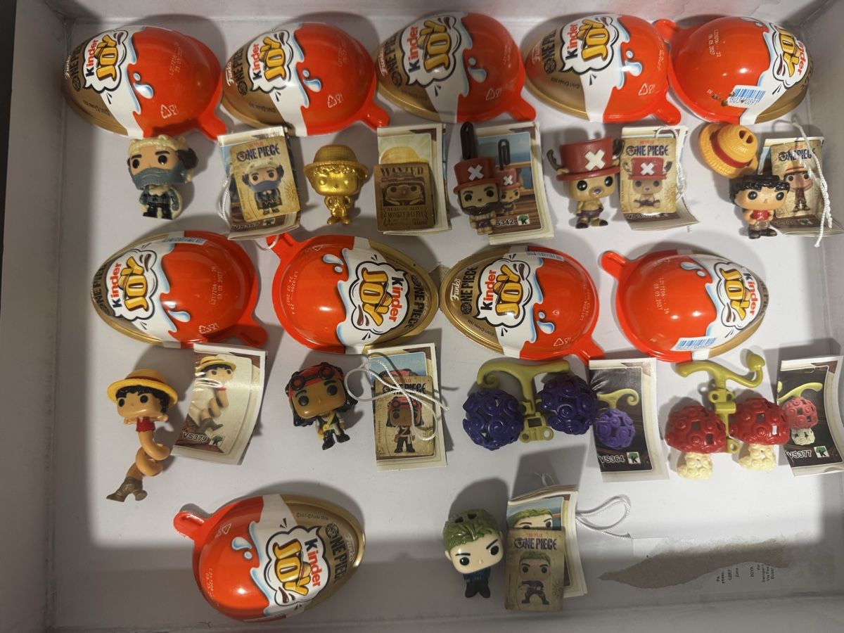 Jouets: 19 kinder JOY ONE PIECE – D'occasion à St. Gallen par dis_tpf2